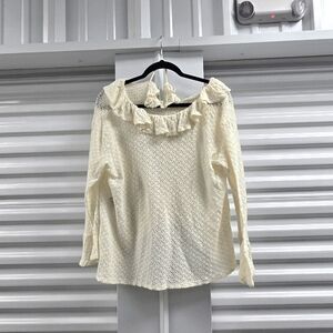 Impuls lightweight see-through sweater